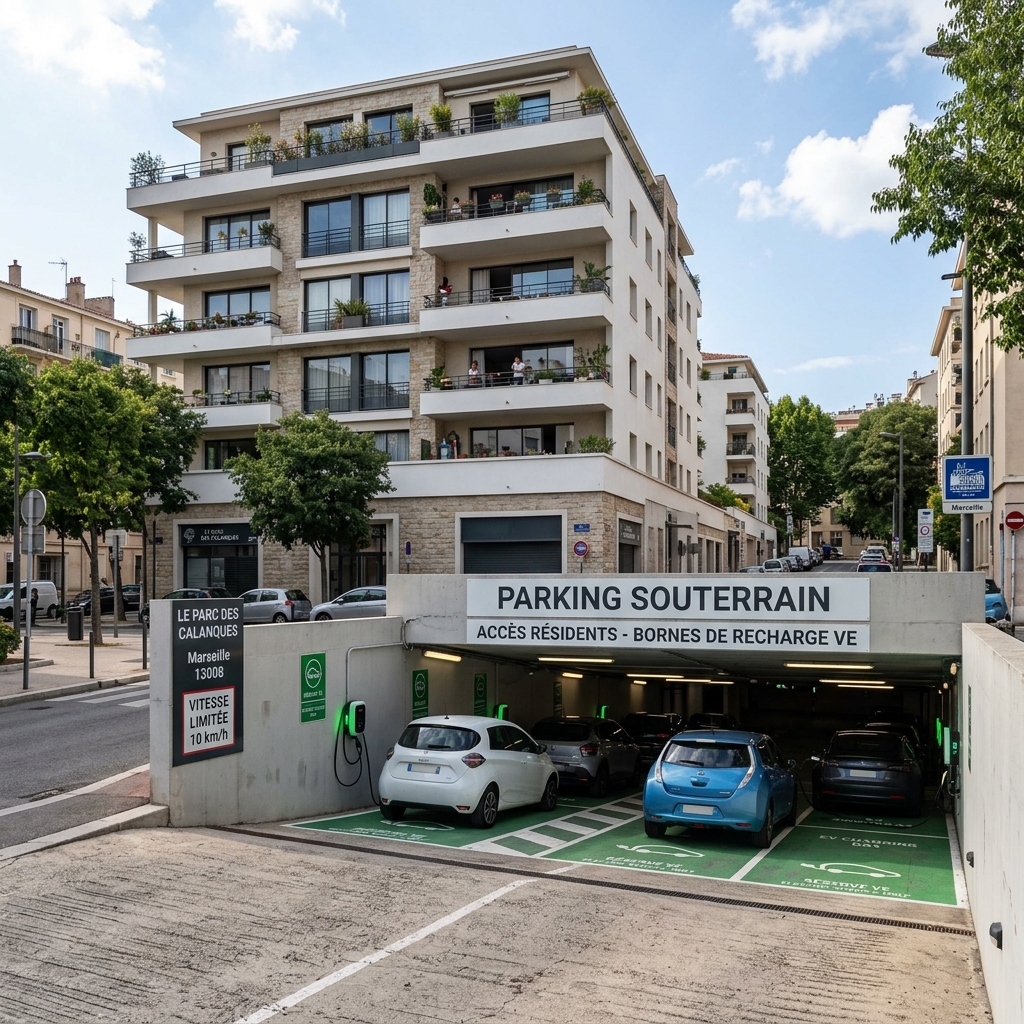Borne de recharge en copropriété à Marseille : droit à la prise et démarches AG