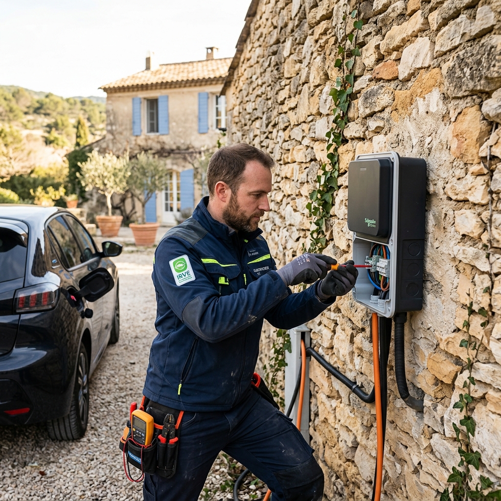 Installateur IRVE certifié dans les Bouches-du-Rhône : comment vérifier la qualification